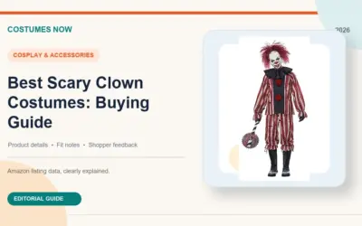 Best Scary Clown Costumes: What Actually Matters Before You Buy 2026: Reviews and Buying Guide