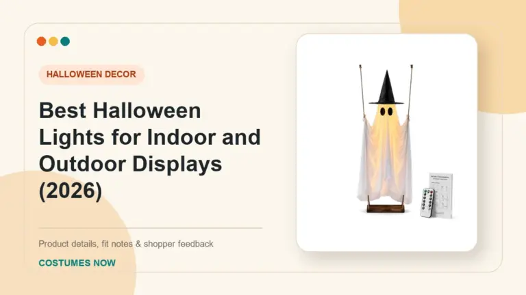 Best Halloween Lights for Indoor and Outdoor Displays (2026) buying guide