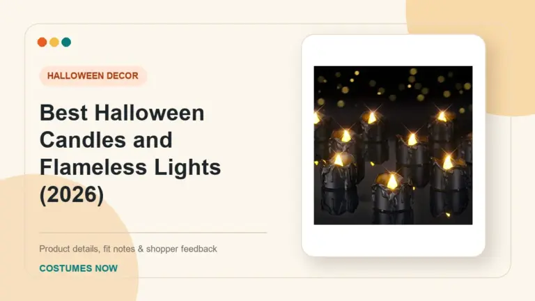 Best Halloween Candles and Flameless Lights (2026) buying guide