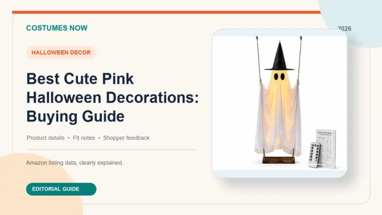 Best Cute Pink Halloween Decorations: Buying Guide featured image