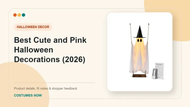 Best Cute and Pink Halloween Decorations (2026) buying guide