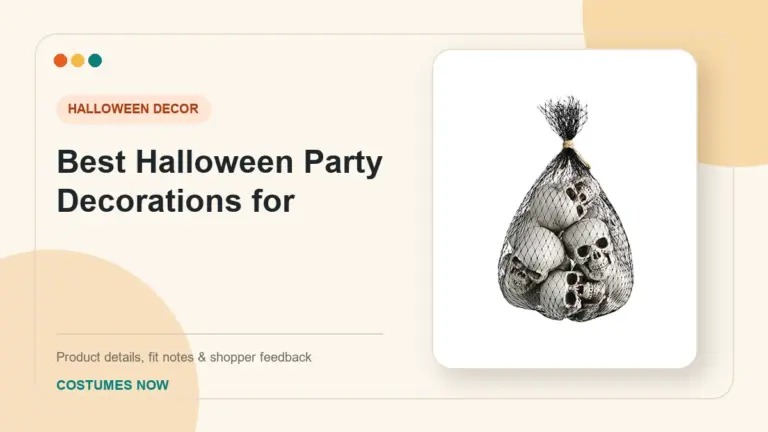 Best Halloween Party Decorations for buying guide