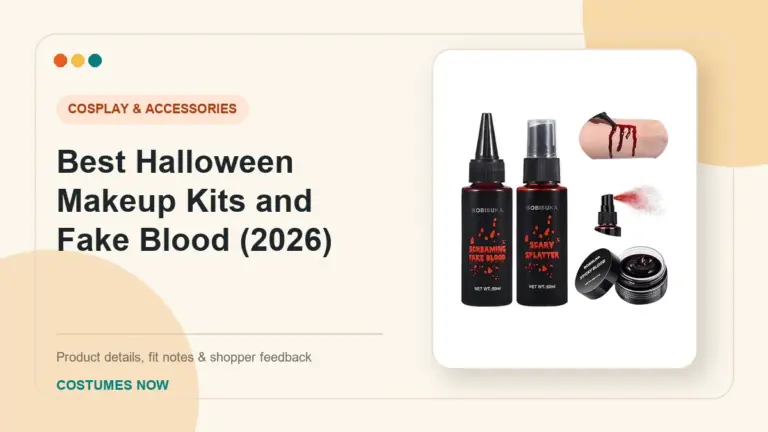 Best Halloween Makeup Kits and Fake Blood (2026) buying guide