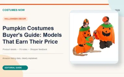 Pumpkin Costumes Buyer’s Guide: Models That Earn Their Price 2026: Reviews and Buying Guide