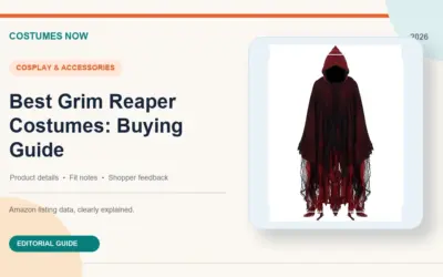 Best Grim Reaper Costumes: What Actually Matters Before You Buy 2026: Reviews and Buying Guide