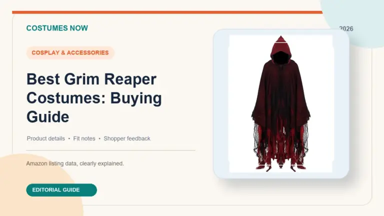 Best Grim Reaper Costumes: Buying Guide featured image