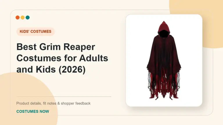 Best Grim Reaper Costumes for Adults and Kids (2026) buying guide