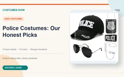 Police Costumes 2026: Reviews and Buying Guide
