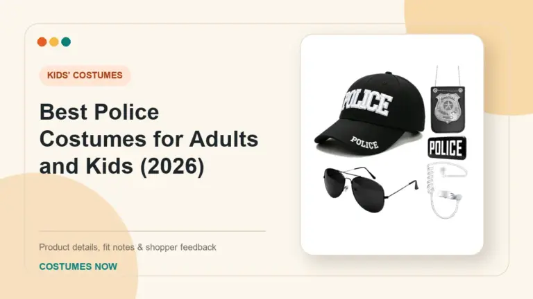 Best Police Costumes for Adults and Kids (2026) buying guide