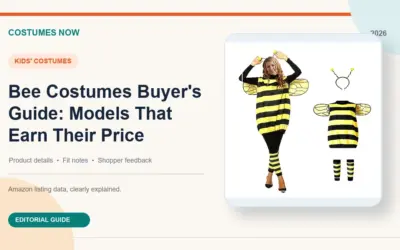 Bee Costumes Buyer’s Guide: Models That Earn Their Price 2026: Reviews and Buying Guide