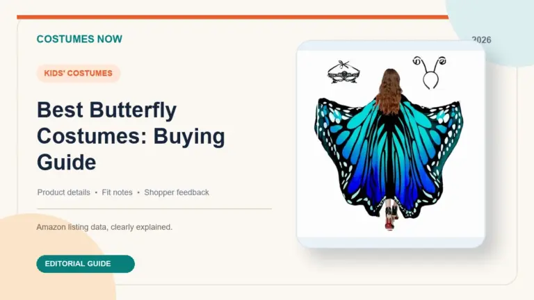 Best Butterfly Costumes: Buying Guide featured image