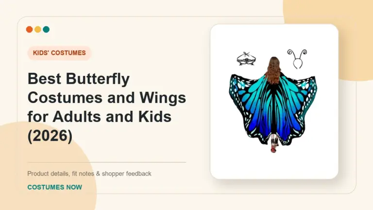 Best Butterfly Costumes and Wings for Adults and Kids (2026) buying guide