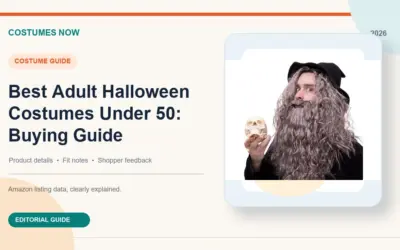 Best Adult Halloween Costumes Under 50: Value Picks and… 2026: Reviews and Buying Guide