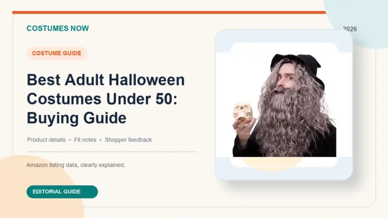 Best Adult Halloween Costumes Under 50: Buying Guide featured image