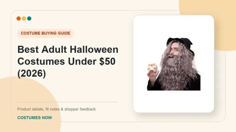 Best Adult Halloween Costumes Under $50 (2026) buying guide