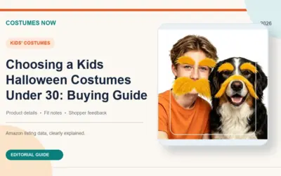 Choosing a Kids Halloween Costumes Under 30: A Practical Guide