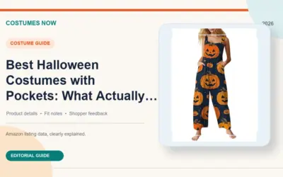 Best Halloween Costumes with Pockets: What Actually Matters… 2026: Reviews and Buying Guide