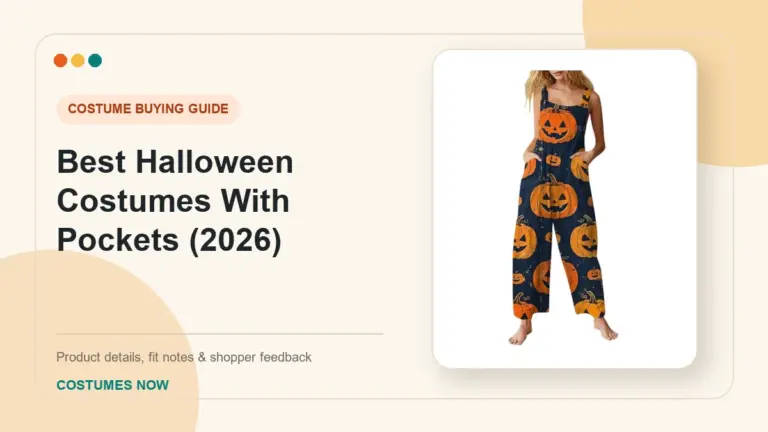 Best Halloween Costumes With Pockets (2026) buying guide