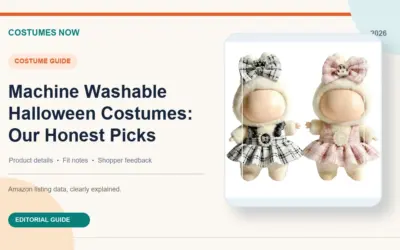 Machine Washable Halloween Costumes: Our Honest Picks