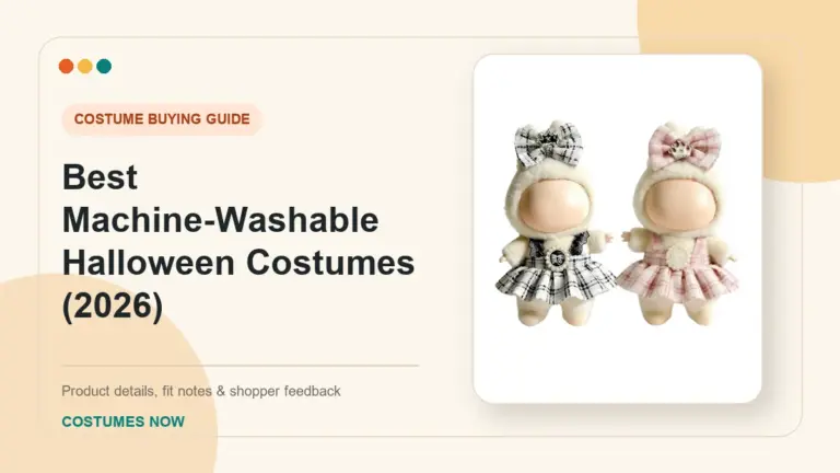 Best Machine-Washable Halloween Costumes (2026) buying guide
