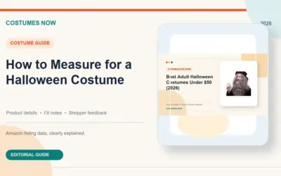 How to Measure for a Halloween Costume