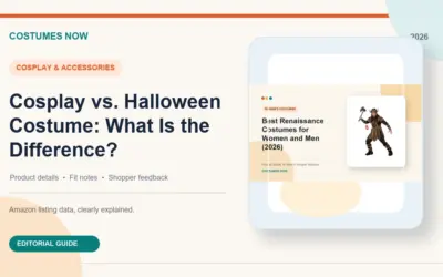 Cosplay vs. Halloween Costume: What Is the Difference?