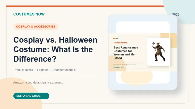 Cosplay vs. Halloween Costume: What Is the Difference? featured image