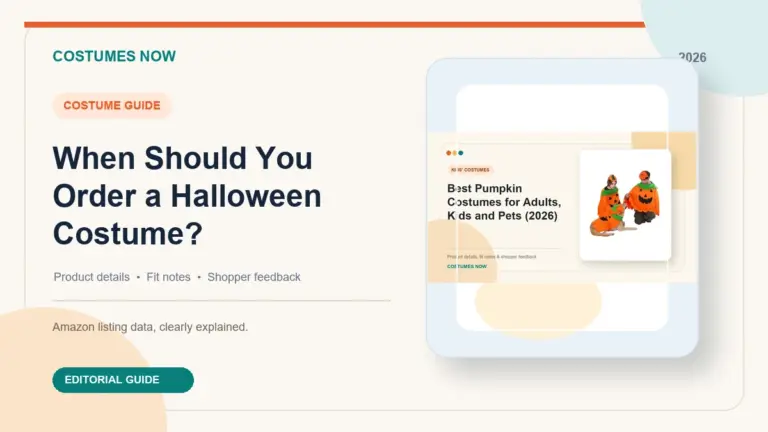 When Should You Order a Halloween Costume? featured image