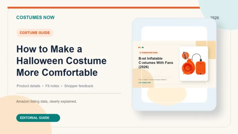 How to Make a Halloween Costume More Comfortable featured image