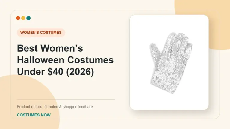 Best Women’s Halloween Costumes Under $40 (2026) buying guide
