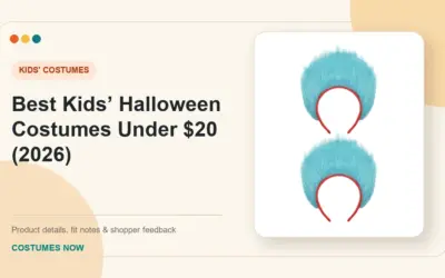 Best Kids’ Halloween Costumes Under $20 (2026)