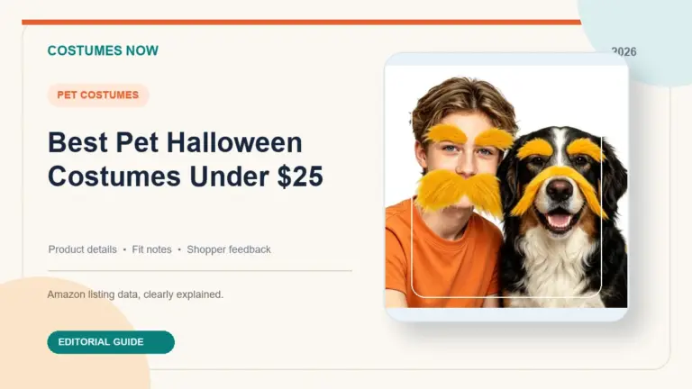 Best Pet Halloween Costumes Under $25 featured image