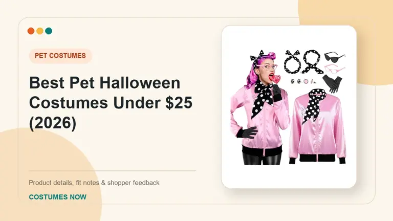 Best Pet Halloween Costumes Under $25 (2026) buying guide