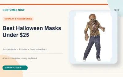 Best Halloween Masks Under $25 (2026): Reviews and Buying Guide