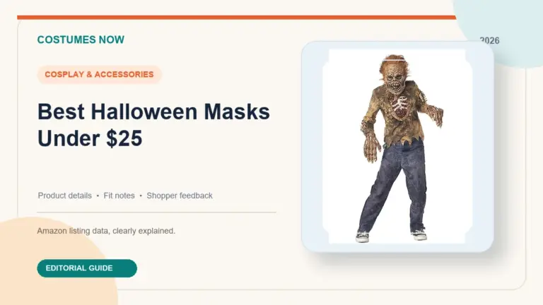 Best Halloween Masks Under $25 featured image
