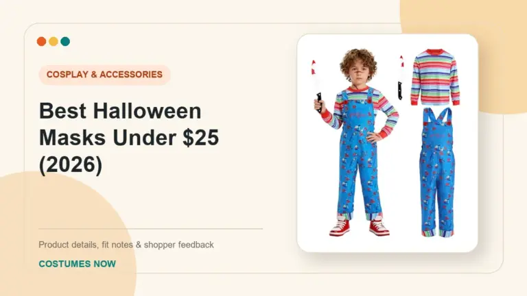 Best Halloween Masks Under $25 (2026) buying guide