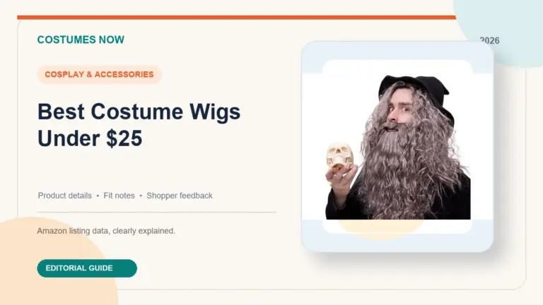 Best Costume Wigs Under $25 featured image