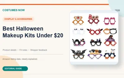 Best Halloween Makeup Kits Under $20 (2026): Reviews and Buying Guide