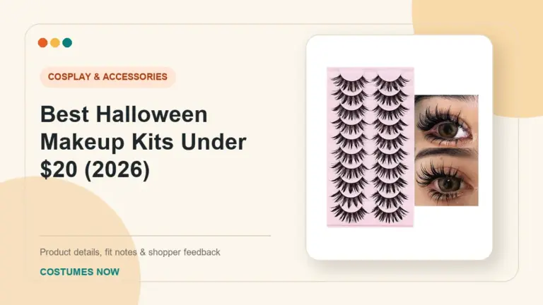 Best Halloween Makeup Kits Under $20 (2026) buying guide