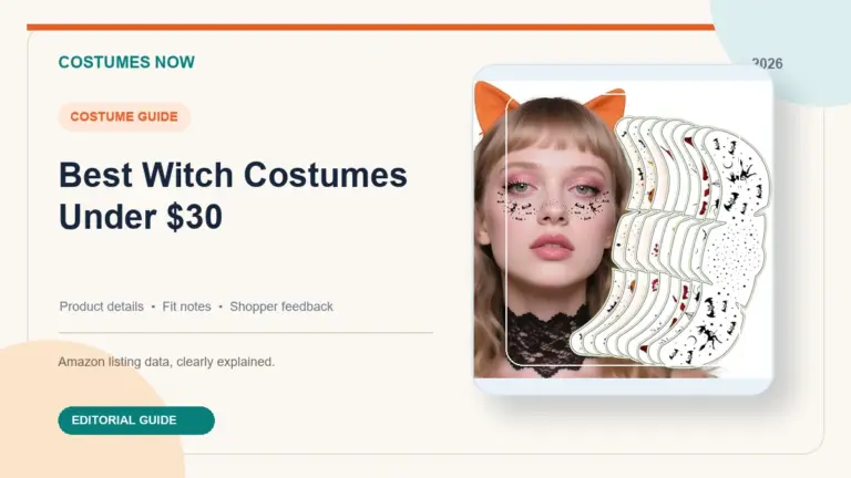 Best Witch Costumes Under $30 featured image