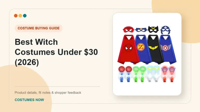 Best Witch Costumes Under $30 (2026) buying guide