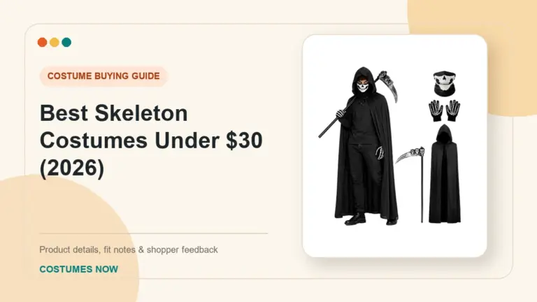 Best Skeleton Costumes Under $30 (2026) buying guide