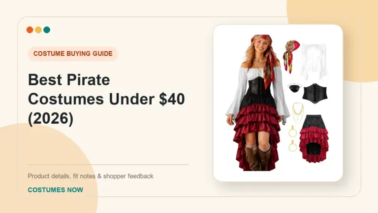 Best Pirate Costumes Under $40 (2026) buying guide