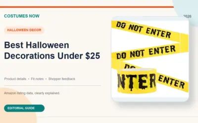 Best Halloween Decorations Under $25 (2026)