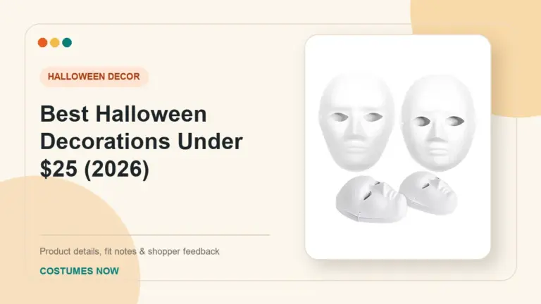 Best Halloween Decorations Under $25 (2026) buying guide