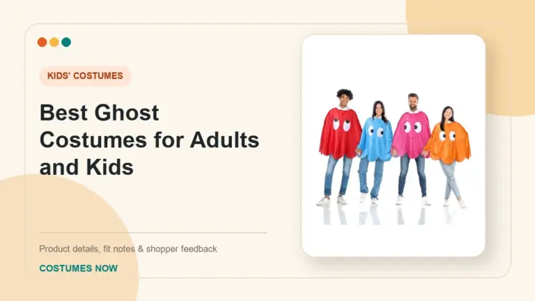 Best Ghost Costumes for Adults and Kids