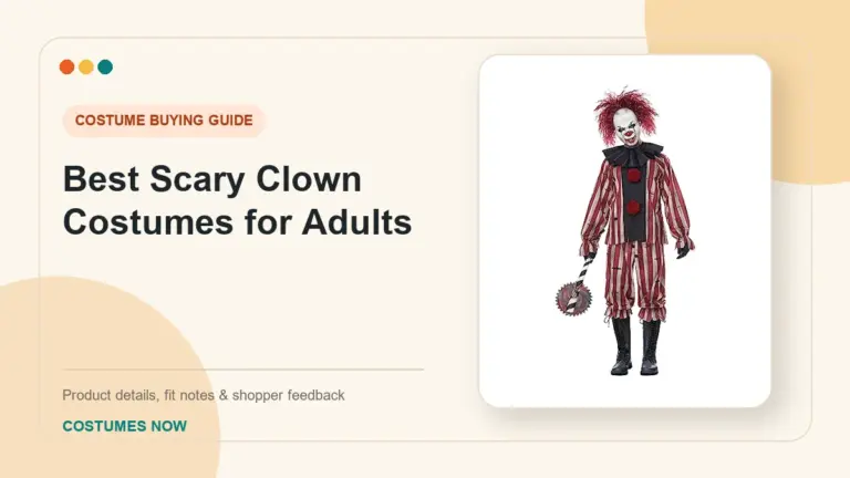 Best Scary Clown Costumes for Adults