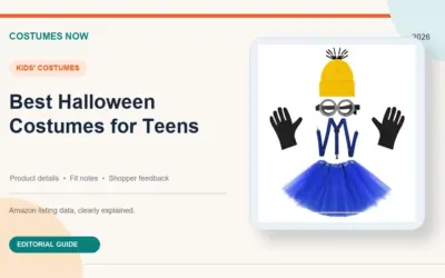 Halloween Costumes for Teens: Outfits and Accessories (2026)
