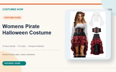 Women’s Pirate Costumes: Outfits and Accessories (2026)
