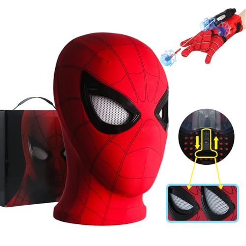 Cosplay Costumes 2026: Reviews and Buying Guide guide thumbnail featuring Spider Hero Mechanical Eyes Homecoming Mask - Super Hero Full Mask Moving...